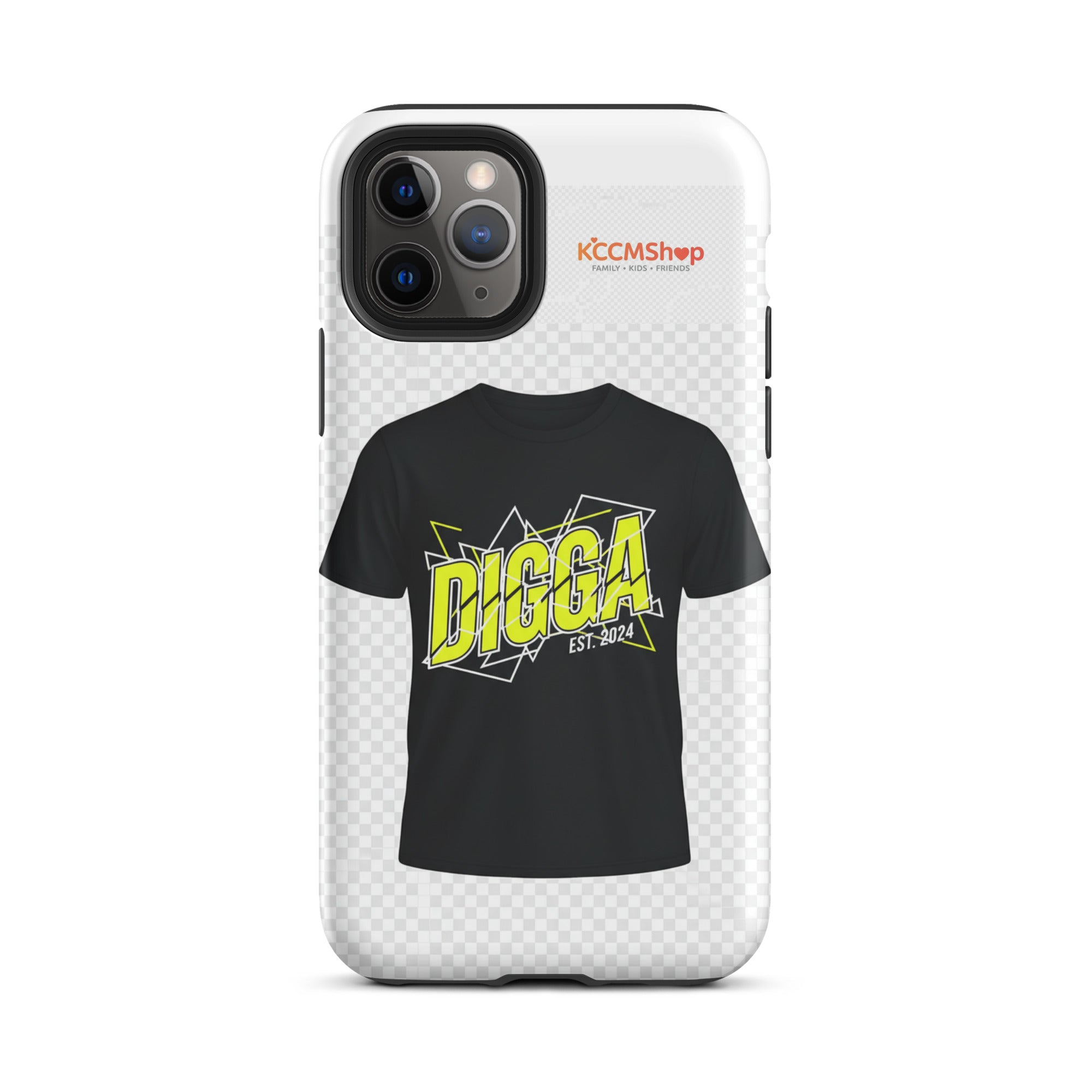 Bild 2: Das CRAZY - Digga, wir callen! - iPhone 15 Hardcase - KCCMShop.de