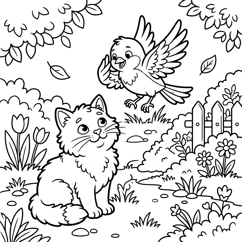 Kater BUDDY - Besuch im Vogelhaus - Die freche Mäusefamilie