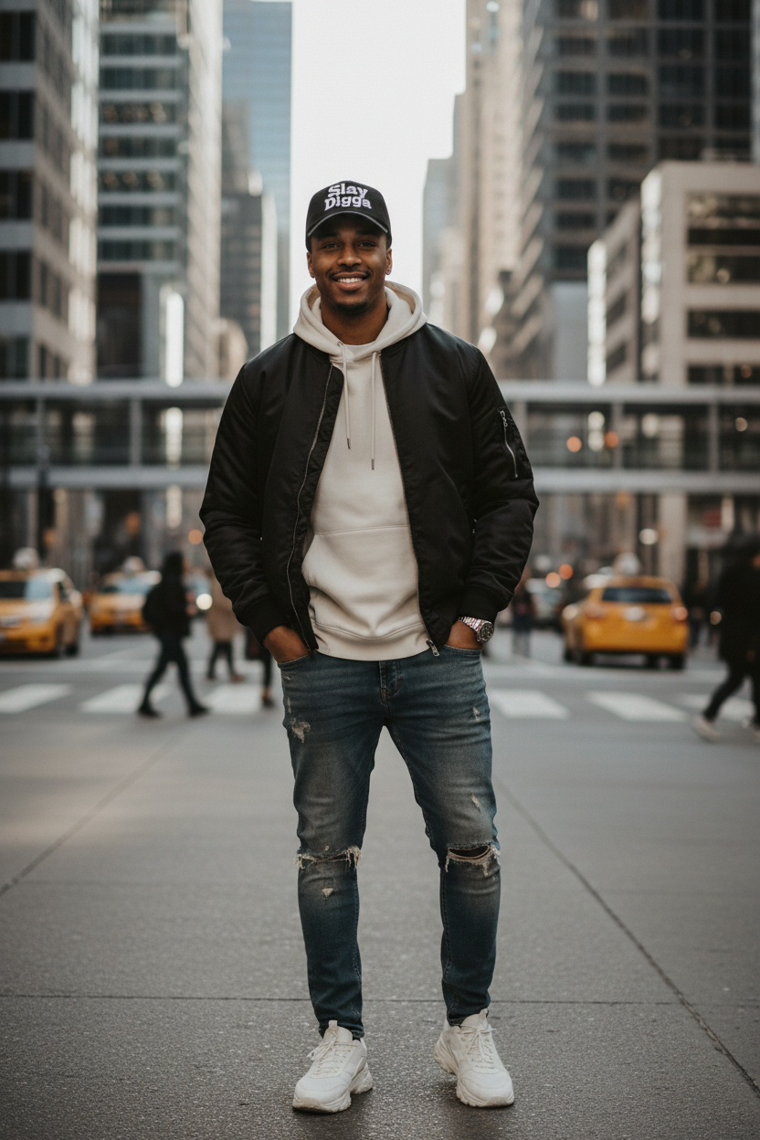 Slay Digga – Das CRAZY Dad Hat – schwarze Cap mit Jugendwort – Geschenkidee – KCCMShop